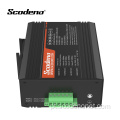 Scodeno IP40 1000 Mbps 16 portas Ethernet Industrial Managed PoE Trilho DIN